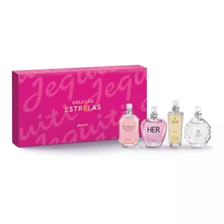 Estojo Coleção Estrelas Jequiti, 4 X 25 Ml 4 X 25 Ml