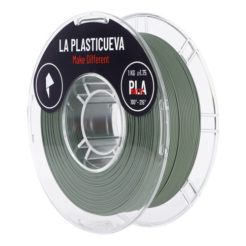 Pla 1.75 1kg Filamento 3d Premium Color Matte Verde Militar