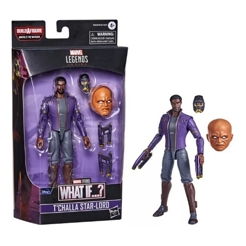 Figura Marvel Legends Series T'challa Star-lord What If