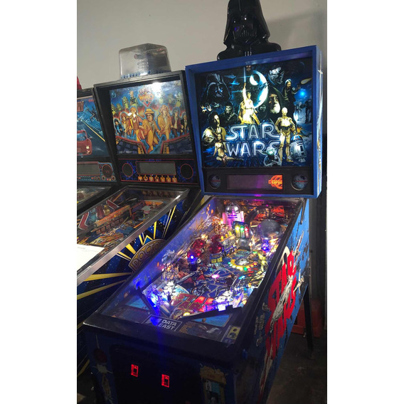 Star Wars Flipper Pinball Full Led Impecable
