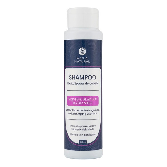 Shampoo Natural Para Las Canas - mL a $84