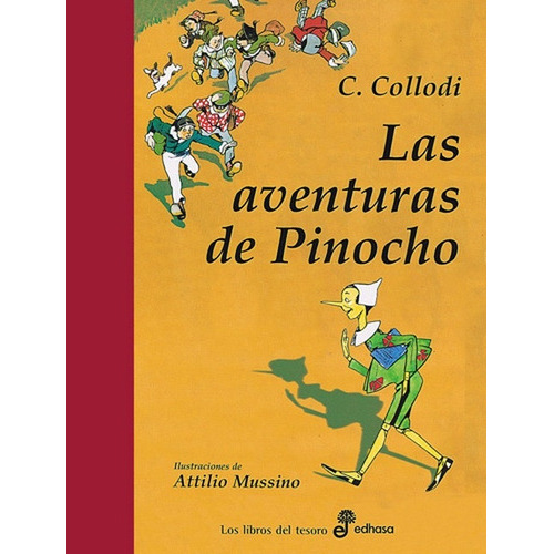 Las aventuras de Pinocho, de Collodi, Carlo. Editorial Edhasa, tapa blanda en español