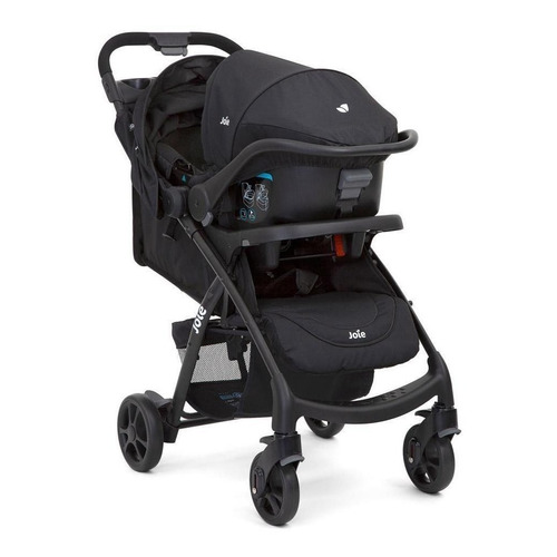 Coche de paseo Joie Muze travel system coal con chasis color negro