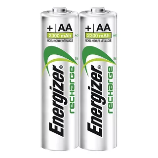 Pilas Baterias Energizer Recargables Aa 2300 Mah Power Plus