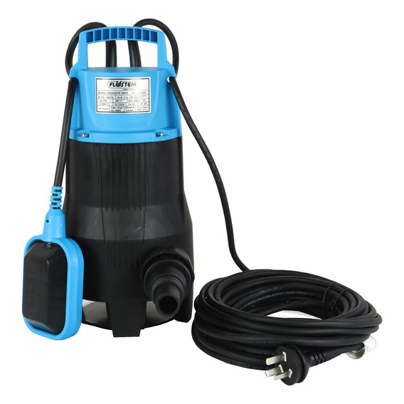 Bomba Desagote Agua Sucia Flustem 750ps De 1 Hp 750 Watts.