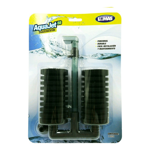 Filtro De Esponja Aquajet Acuario 58 Litros