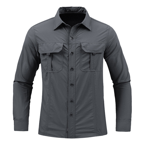 Camisa Táctica Militar For Hombre Transpirable Impermeable