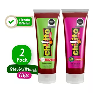 Chilito Sirilo Stevia + Monk Fruit 300ml ( 2 Pieza )