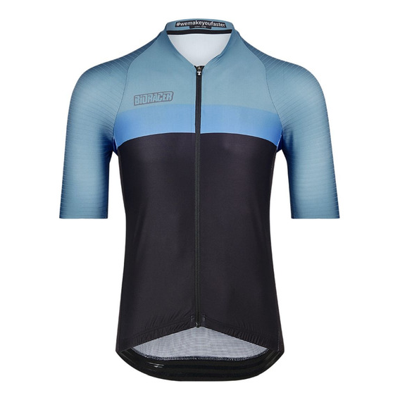 Jersey Ciclismo Bioracer Icon Hombre Block Pacific Blue