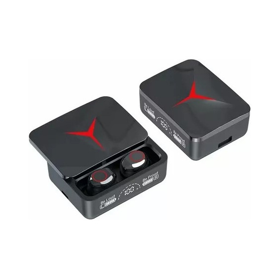 Audífonos in-ear gamer inalámbricos Audifonos On-Ear M90pro negro con luz LED