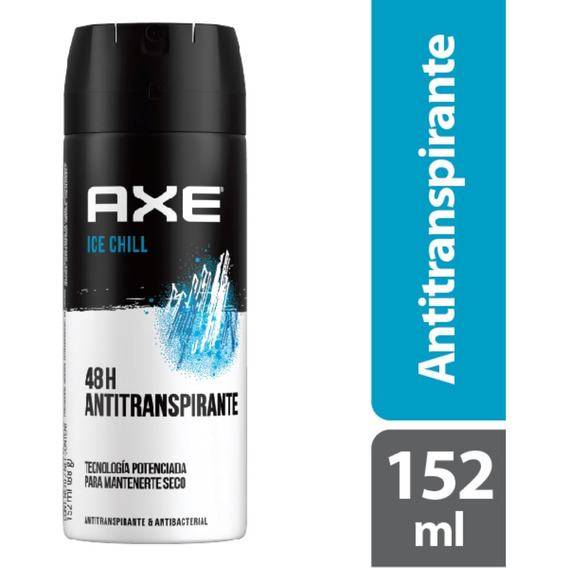 Desodorante Axe Ice Chill Seco Spray X 152ml