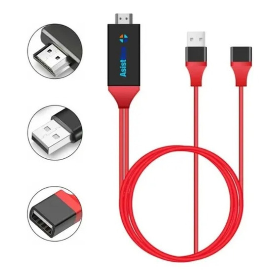 Cable Hdmi Android Ios App Cable Usb Hdmi Mhl Mayoriad Gamas