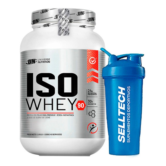 Proteína Universe Nutrition Isowhey 90 1.2kg Vainilla+shaker