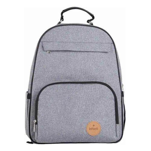 Mochila Pañalera Infanti Oak, Gris