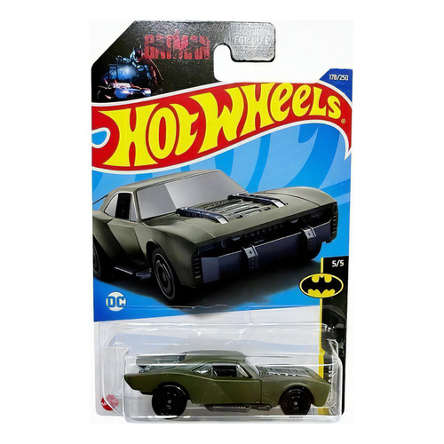 Hot Wheels - Vehículo Batmobile - C4982 Color Verde