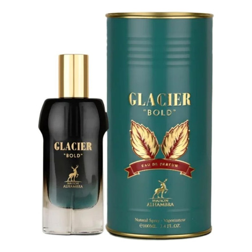  Unisex Perfume Maison Alhambra Glacier Bold Edp 100Ml Hombre EDP Spray 100 ml para  hombre