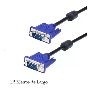 Cable Vga A Vga Con Filtro / 1.5 Metros / Somos Mayoristas