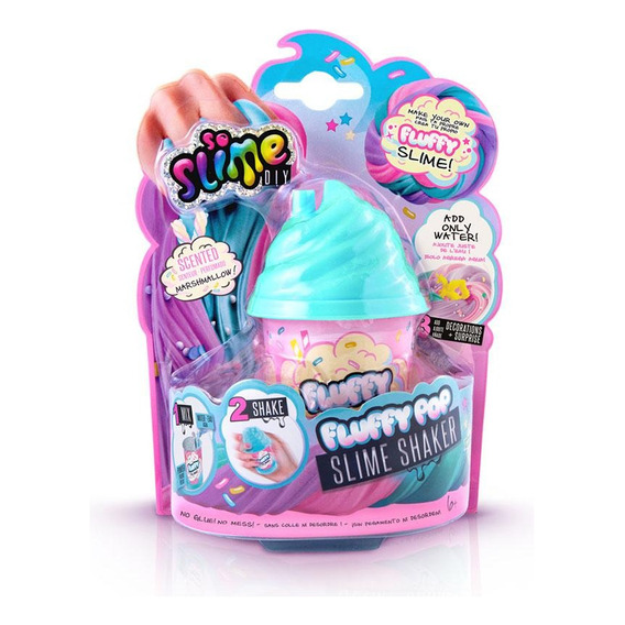 Slime Canal Toys Fluffy Shaker Celeste