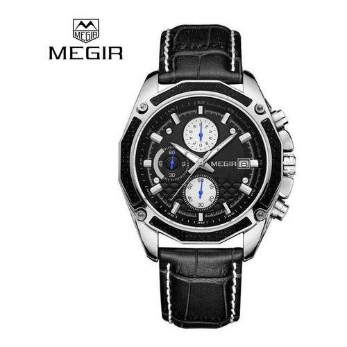 Relojes Megir Business Quartz Cuero 2015