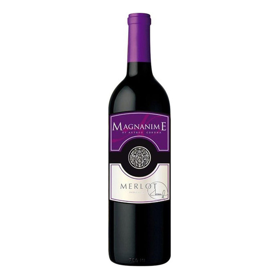 Pack De 2 Vino Tinto Magnanime Merlot 750 Ml