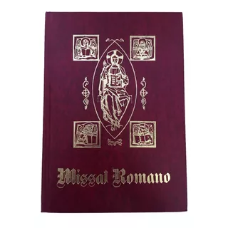 Livro Missal Romano Encadernado Liturgia Santa Missa Paulus