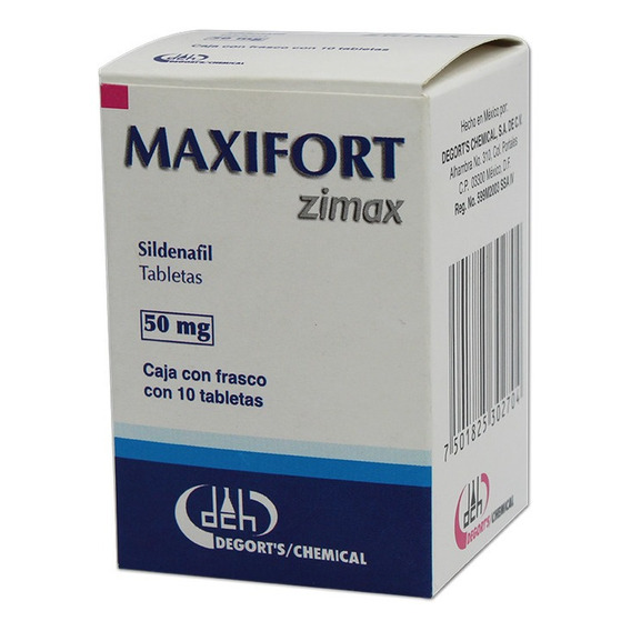 Maxifort Tabletas 50 Mg Con 10 Tabletas