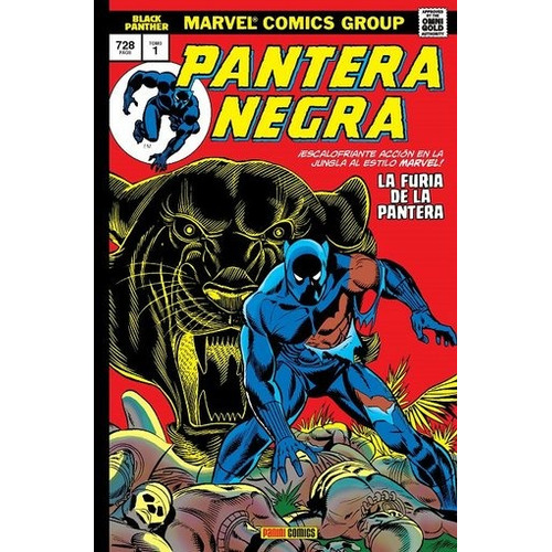 Marvel Gold Pantera Negra # 01 - Jack Kirby