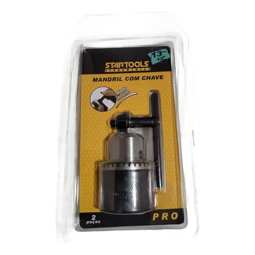Mandril Com Chave 13mm 1/2 Startools 1 Unidade | Parcelamento sem