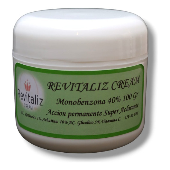 Crema Blanqueadora Permanente  (monobenzona 100 Gr Al 40%)