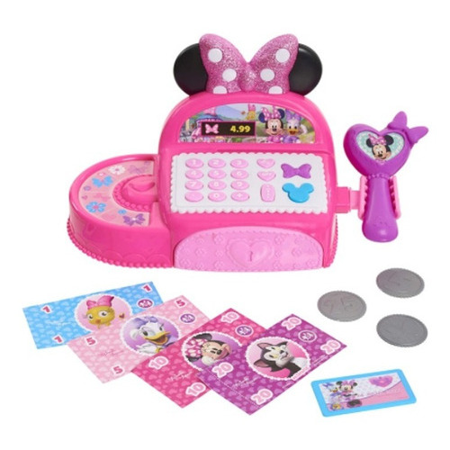 Disney Junior Minnie Mouse Bowtique - Caja Registradora Color Rosa