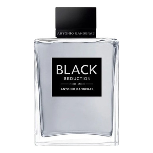 Perfume Banderas Seduction en color negro Edt M 200 ml