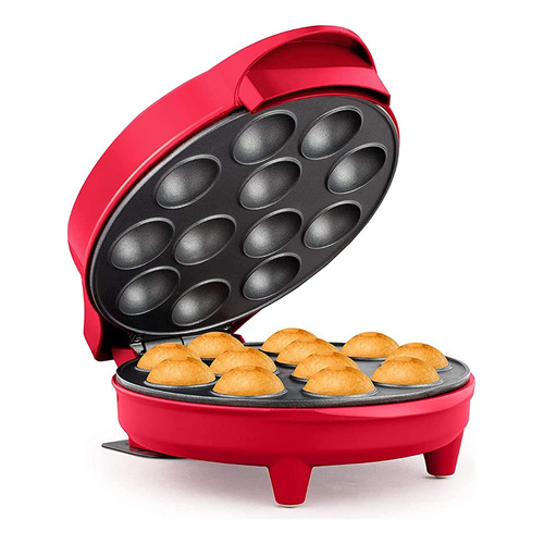 Holstein Housewares Cake Pop Maker, Rojo - Hace 12 Cake Pops