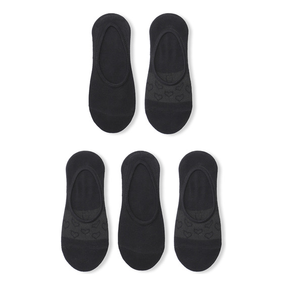Pack 5 Calcetines Invisibles C&a De Mujer