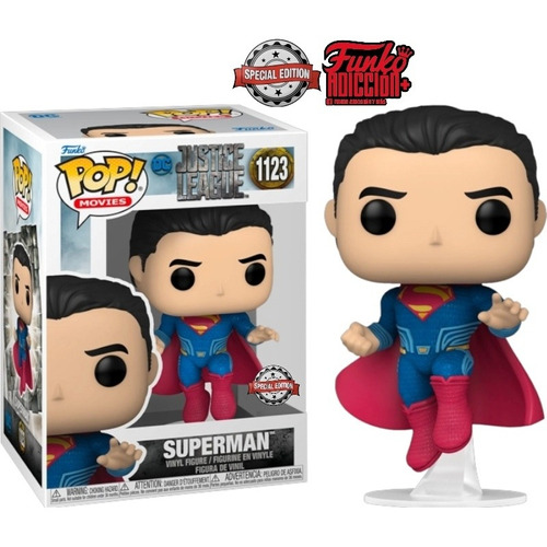 Funko Pop Superman #1123 Exclusivo Dc Justice League