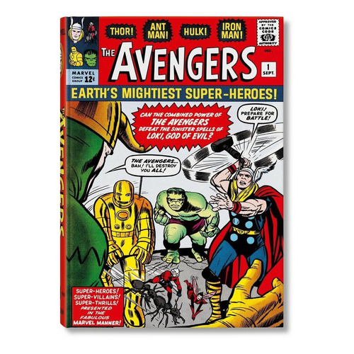 Marvel Comics Library. Avengers. Vol. 1. 1963 1965, De Busiek, Kurt. Editorial Taschen, Tapa Dura En Inglés