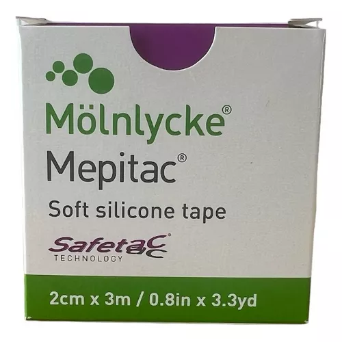 Molnlycke Mepitac - Soft Silicone Tape