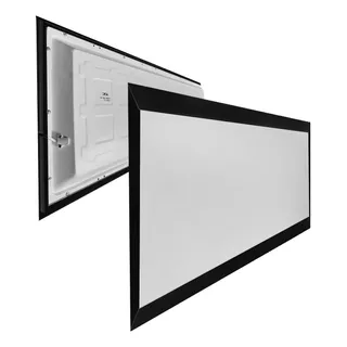 Painel Led Retangular Embutir 62x32 3000k Preto