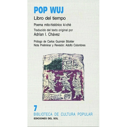 Pop Wuj - Libro Del Tiempo - Adrian Chavez