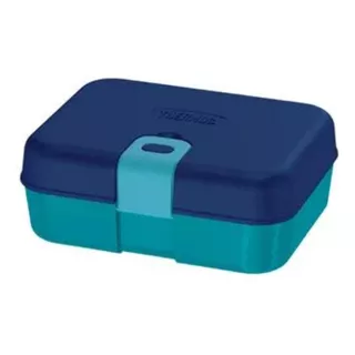 Thermos Lancheira Bento Box Azul Infantil