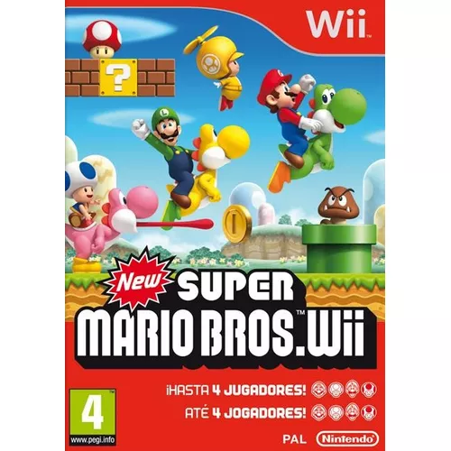 Jogo New Super Mario Bros U + New Super Luigi U - Wii U Mídia Física Usado  - Mundo Joy Games - Venda, Compra e Assistência em Games e Informática