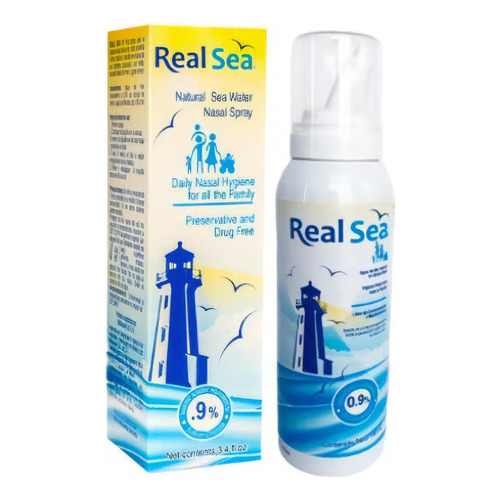 Real Sea Agua De Mar Natural En Spray Nasal 100 Ml