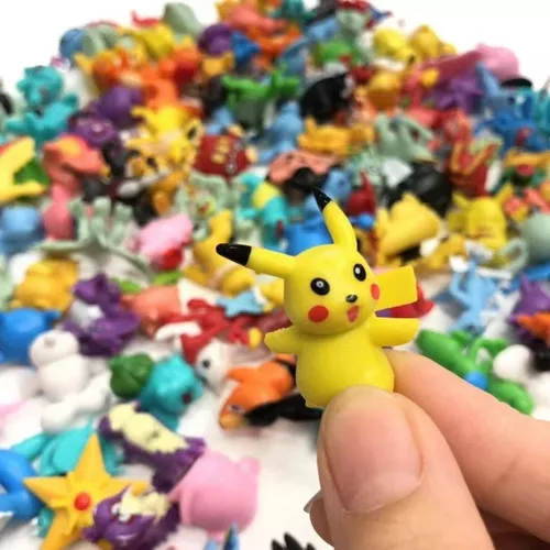 Kit 24 Miniaturas Pokémon Brinquedo Sortidos 3,5cm No Brasil