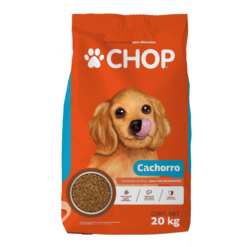Alimento Chop Croquetas Para Perro Cachorro 20kg