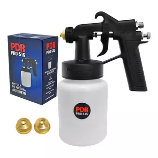 Pistola De Pintura Ar Direto Com Copo 600ml Pro-515 Ldr