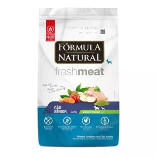 Ração Fórmula Natural Fresh Meat Cão Sênior Mini Pequeno 7kg