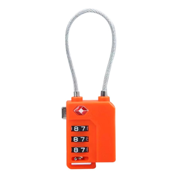 Mini Candado Tsa Con Clave 3 Dígitos Alta Calidad  Seguridad