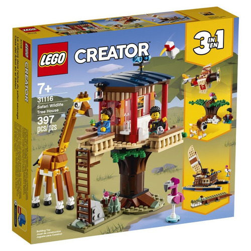 Lego Creator 3 En 1 Casa Del Árbol En El Safari