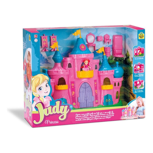 Castillo De Princesas Judy Con Accesorios Color Milticolor