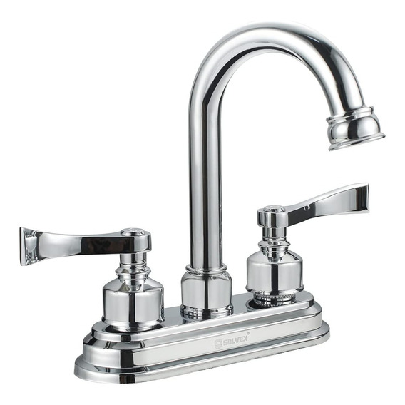 Grifo Mezcladora Lavabo Baño Llave Inoxidable Cromado