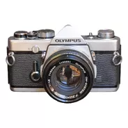 Câmera Analógica Olympus Om-1 + Lente 50mm F/1.8 (revisada)